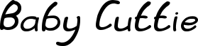 Baby Cuttie Font