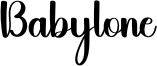 Babylone Font