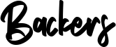Backers Font