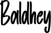 Baldhey Font