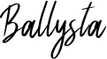 Ballysta Font