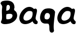 Baqa Font