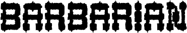Barbarian Font
