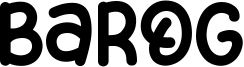 Barog Font