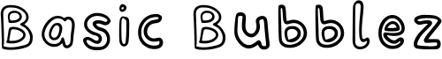 Basic Bubblez Font