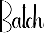 Batch Font