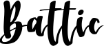 Battic Font
