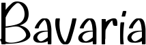 Bavaria Font