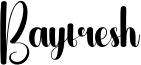 Bayfresh Font