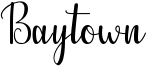 Baytown Font