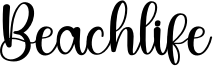 Beachlife Font