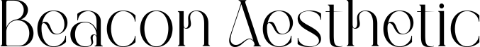 Beacon Aesthetic Font