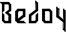 Bedoy Font