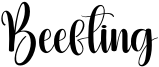 Beefting Font
