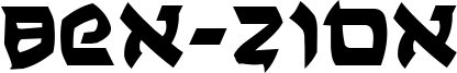 Ben-Zion Font