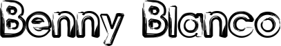 Benny Blanco Font