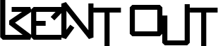 Bent Out Font