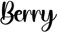 Berry Font