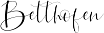 Betthofen Font