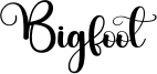 Bigfoot Font