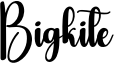 Bigkite Font