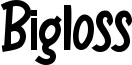 Bigloss Font