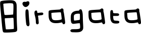 Biragata Font