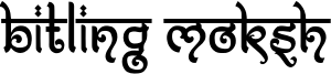 Bitling Moksh Font