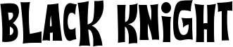 Black Knight Font