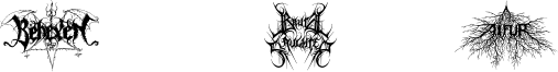 Black Metal G Font