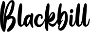 Blackbill Font