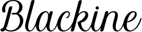 Blackine Font