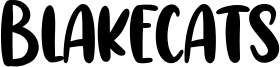 Blakecats Font