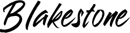 Blakestone Font
