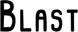 Blast Font