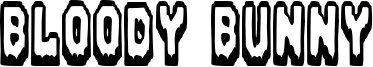 Bloody Bunny Font