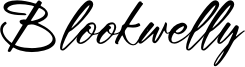 Blookwelly Font