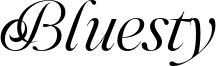 Bluesty Font