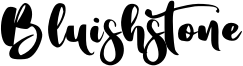 Bluishstone Font