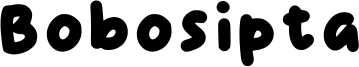 Bobosipta Font