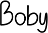 Boby Font