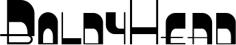 BoldyHead Font