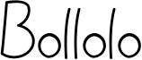 Bollolo Font