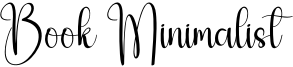 Book Minimalist Font