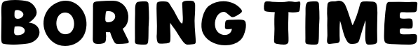 Boring Time Font