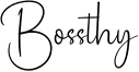 Bossthy Font