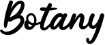 Botany Font