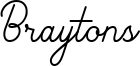 Braytons Font