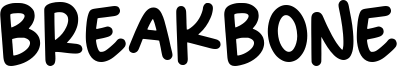 Breakbone Font