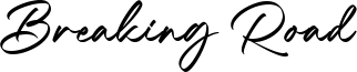 Breaking Road Font